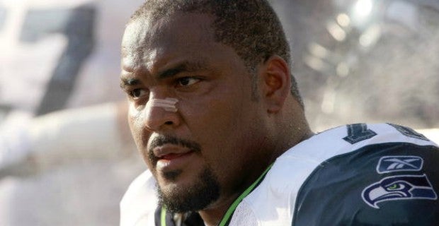 Seahawks LT Walter Jones: In 5,703 passing plays during his career, he  allowed only 23 sacks and was called for holding just nine times. : r/nfl