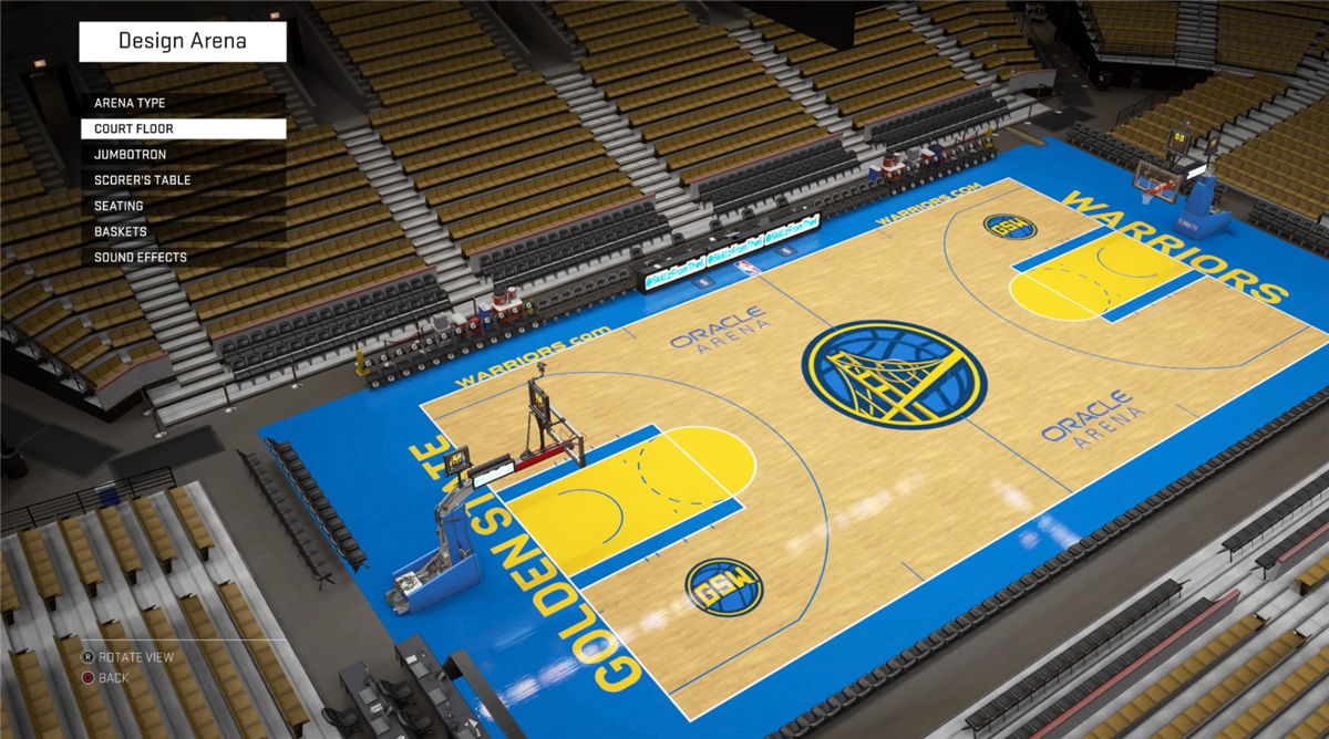 Golden State Warriors Court Design / Check Out Four Warriors Chase