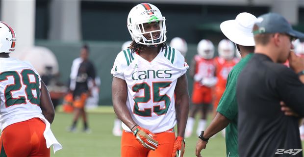 Miami Hurricanes cornerback Adrian Colbert has overcome two surgeries