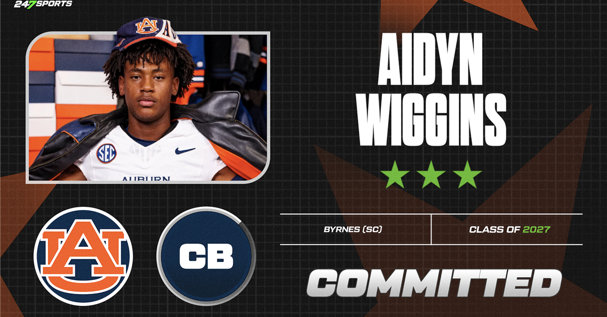 S.C. DB Aidyn Wiggins commits to Auburn over LSU, Clemson, Virginia Tech