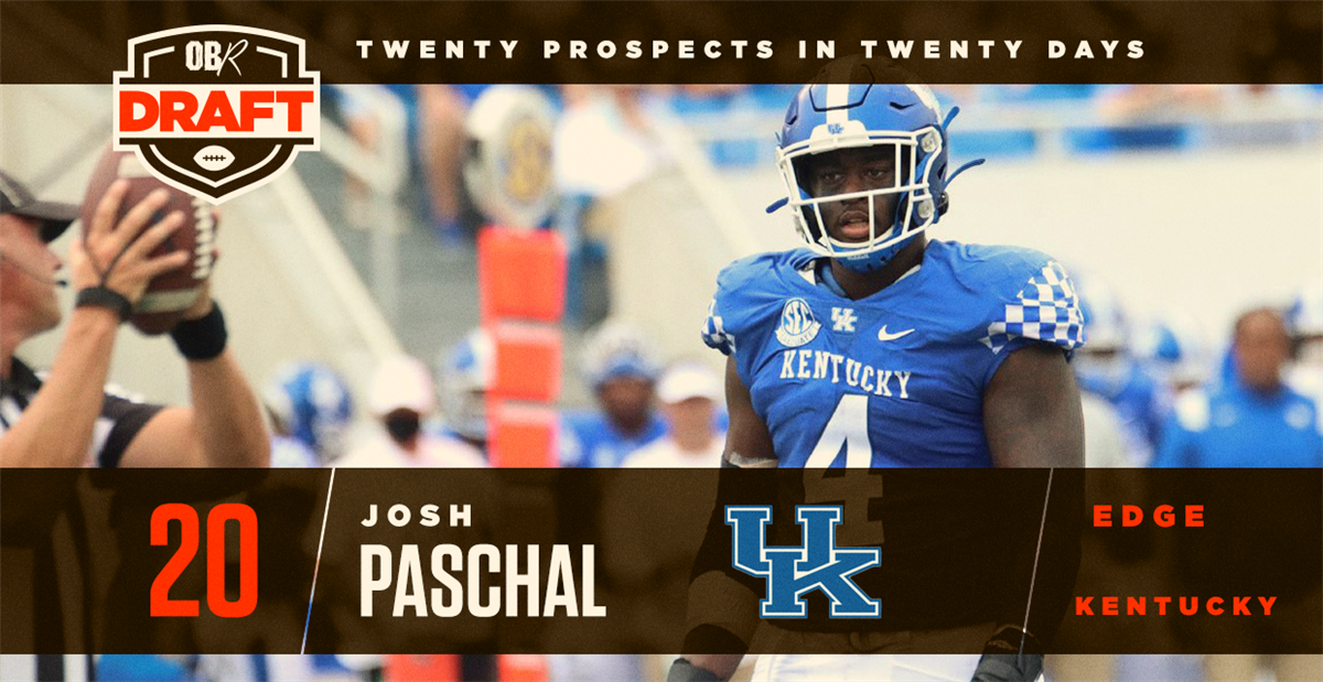 20 Prospects in 20 Days: EDGE Josh Paschal, Kentucky