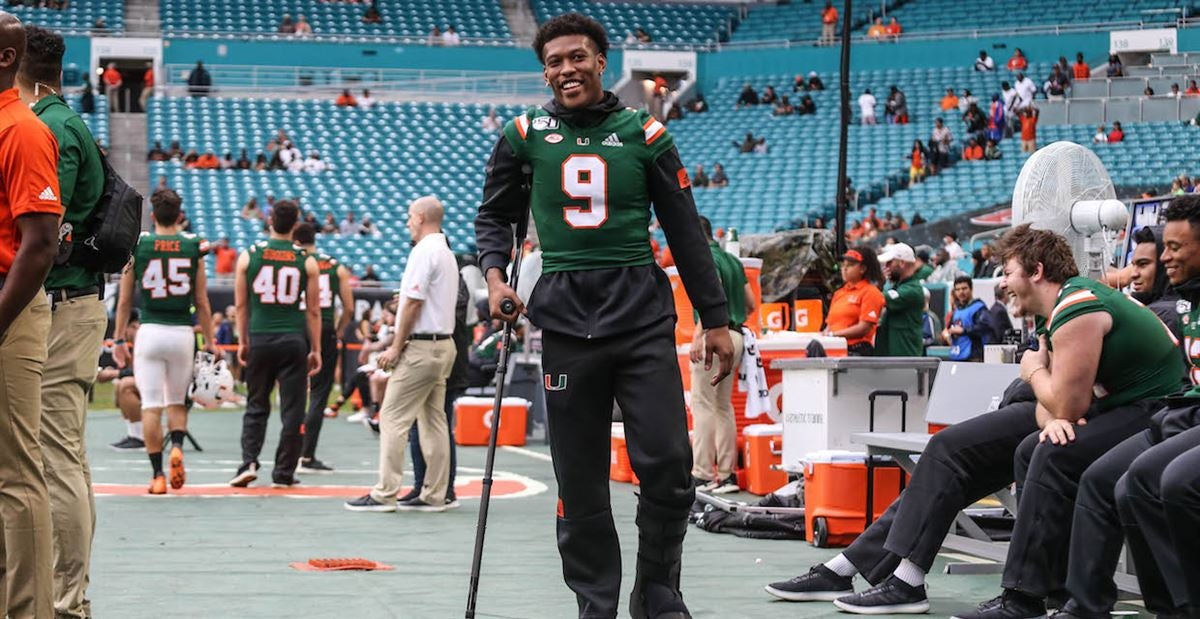 Brevin Jordan - Tight End Miami Hurricanes Scouting Report - Visit