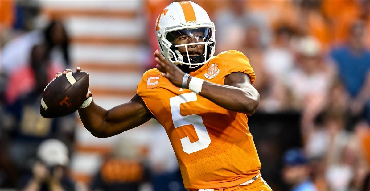 RECORD BOOKS. Hendon Hooker has now - Tennessee Football