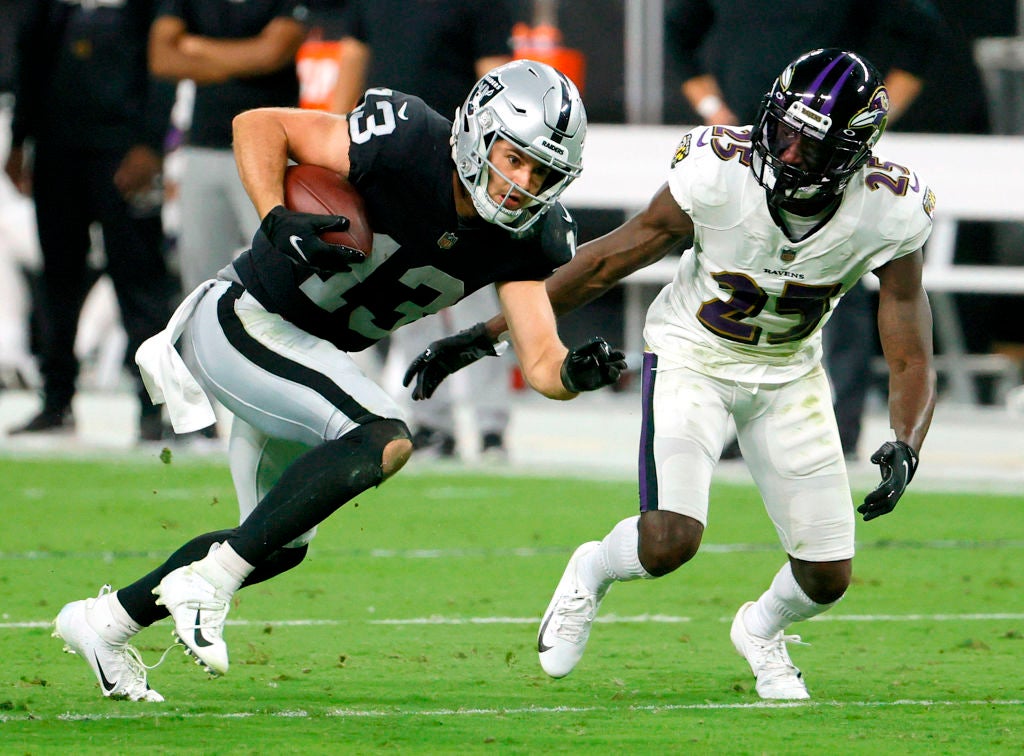 Raiders reportedly file complaint with NFL over alleged 'dirty hits' on WR Hunter  Renfrow in win over Ravens