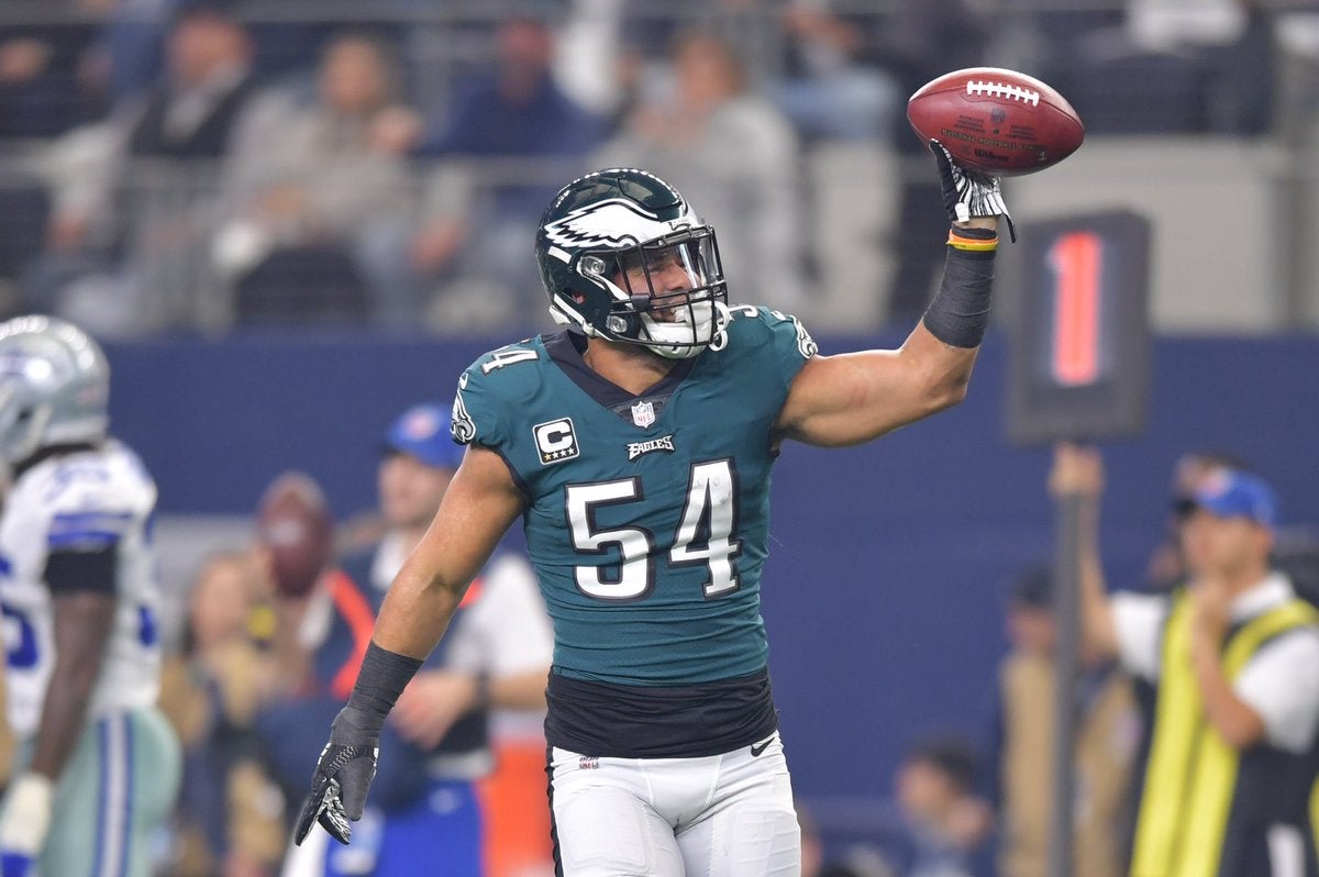 Kamu Grugier-Hill appears to say farewell to Philadelphia Eagles 