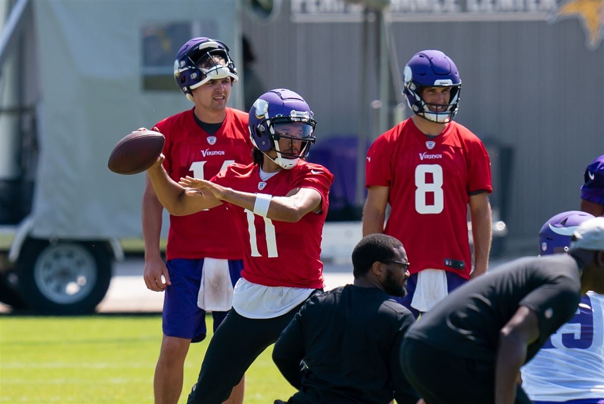 Vikings QB Kellen Mond getting praise from new coaching staff