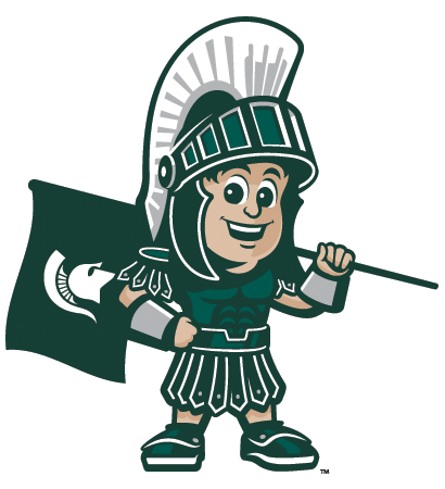 Msu Updates Sparty Mascot Logos