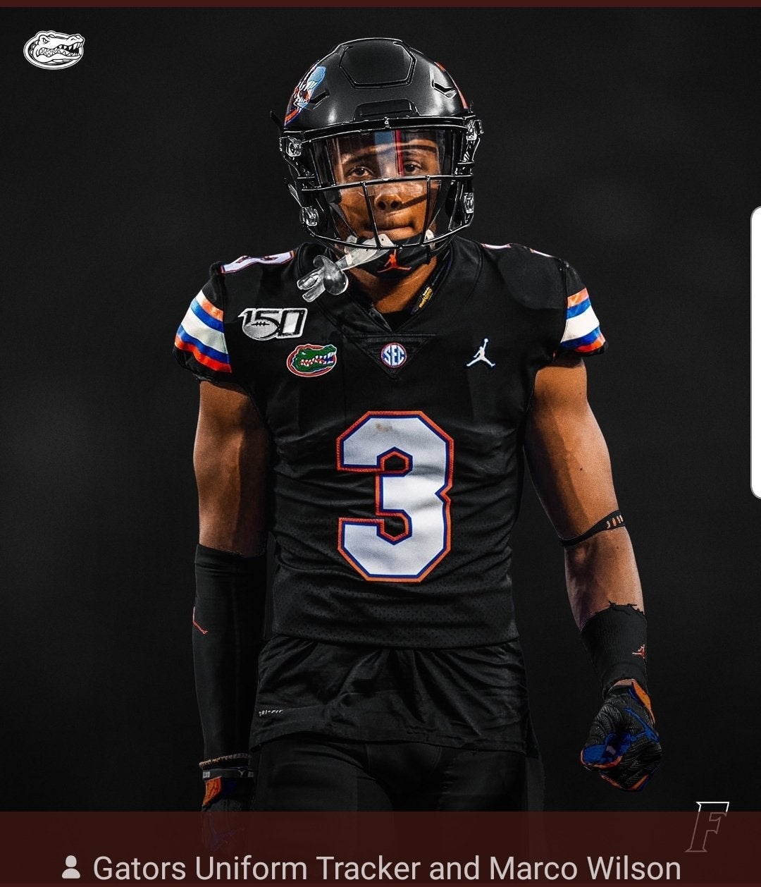 Gators alternate black uniforms make ESPN's bottom 10 of 2023