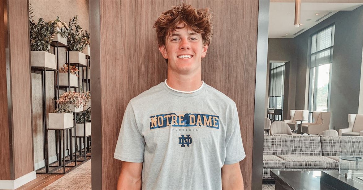 Safety Jack Luttrell Raves About First Notre Dame Visit
