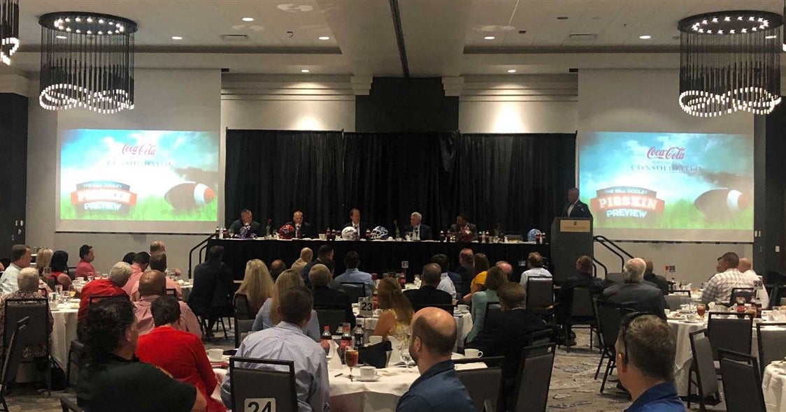 Mack Brown Cuts Up at 2021 Pigskin Preview Mack Brown Cuts Up at 2021 Pigskin Preview