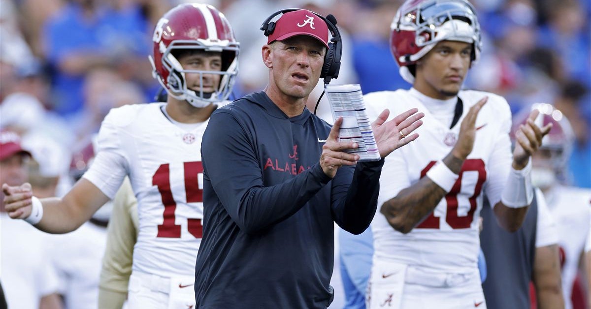 Kalen DeBoer says Alabama players treated halftime deficit 'the right way,' and it might not be what you think