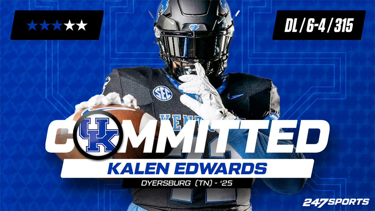 4-star DL Kalen Edwards commits to Kentucky football