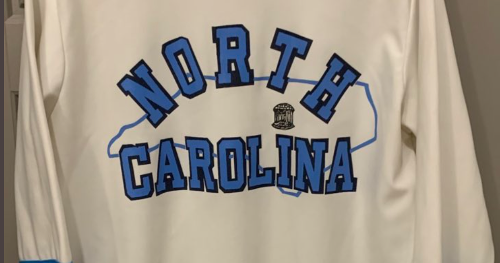 Photo: Scott Williams's Vintage 1980s UNC Basketball Warm-Ups Photo: Scott Williams's Vintage 1980s UNC Basketball Warm-Ups