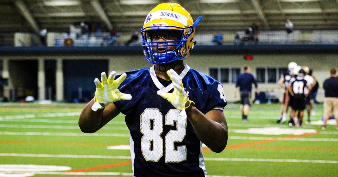 Downing can see himself at Wisconsin