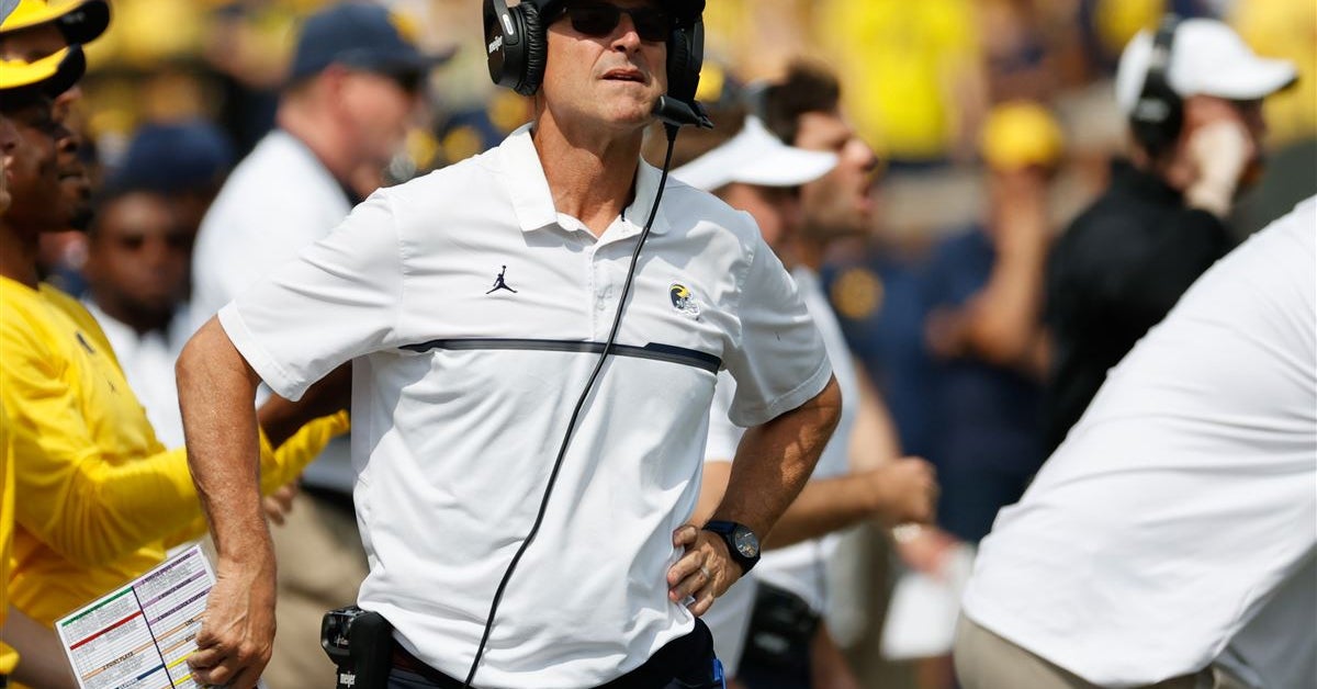 Jim Harbaugh donates 1.5 million in bonus money from 2021 football
