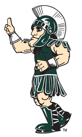 Msu Updates Sparty Mascot Logos