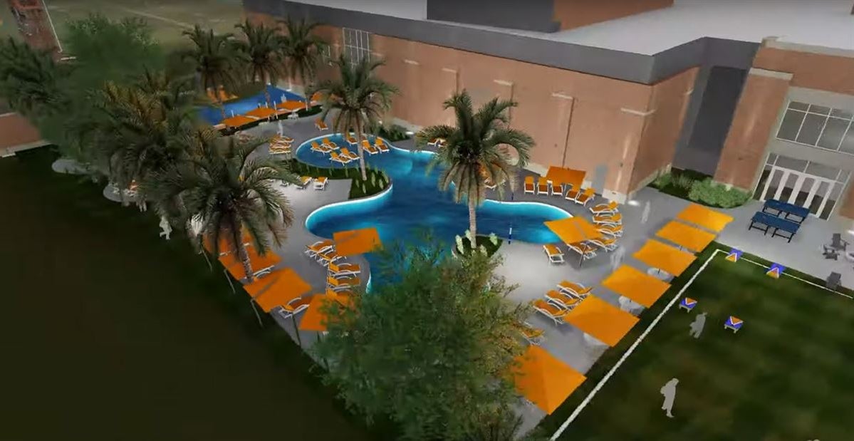 LOOK UF shows video rendering of football standalone facility