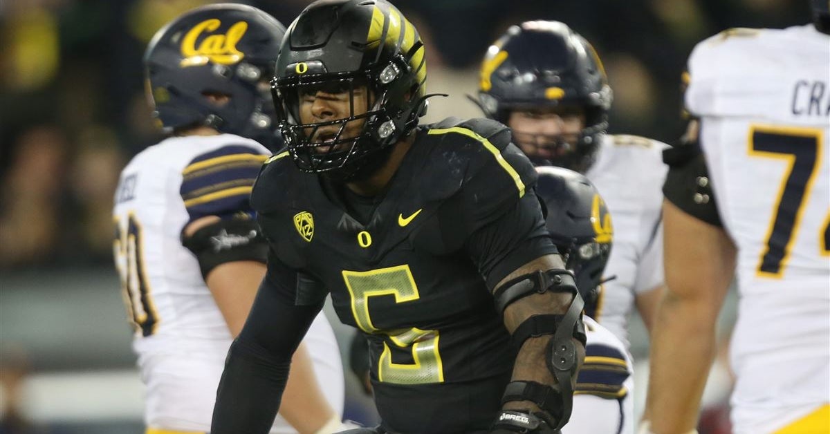 Kayvon Thibodeaux reflects on Mario Cristobal recruitment, Oregon football commitment