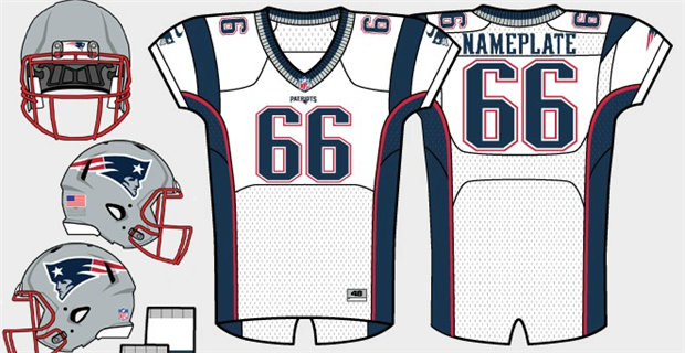 patriots away jersey