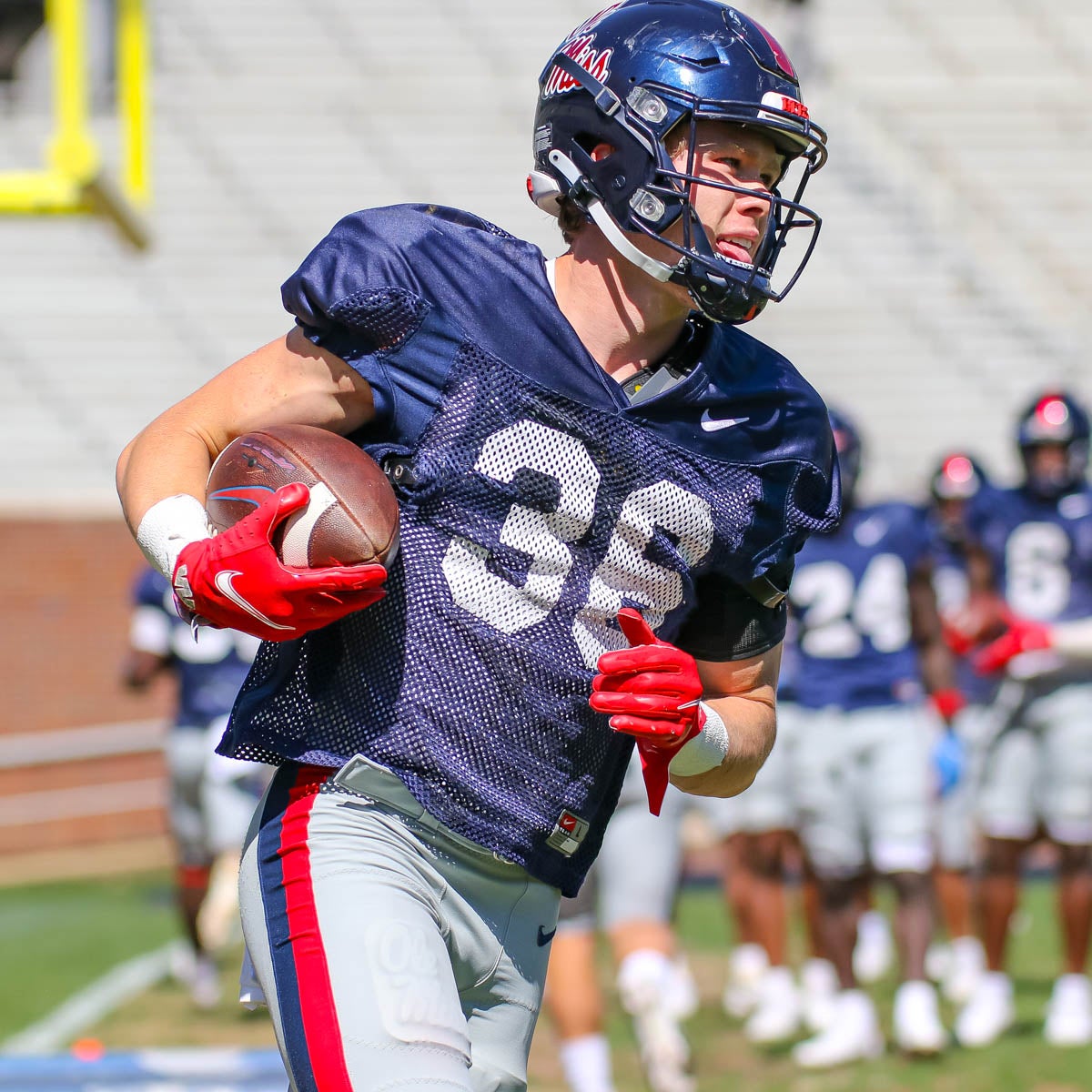 More Photos Full gallery from Ole Miss spring practice