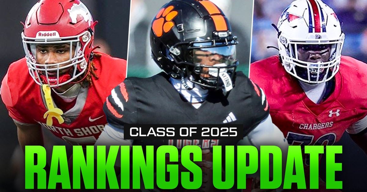 College football recruiting rankings 2025 Top247 features 10 new 5stars as early offseason