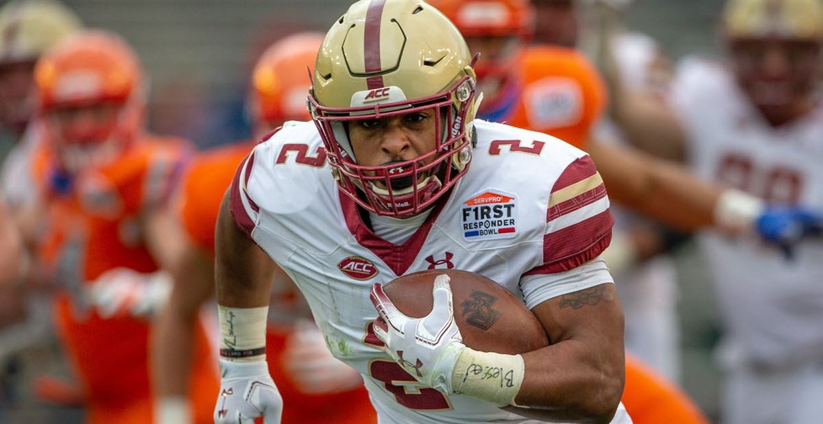 Boston College RB AJ Dillon is the best running back in college