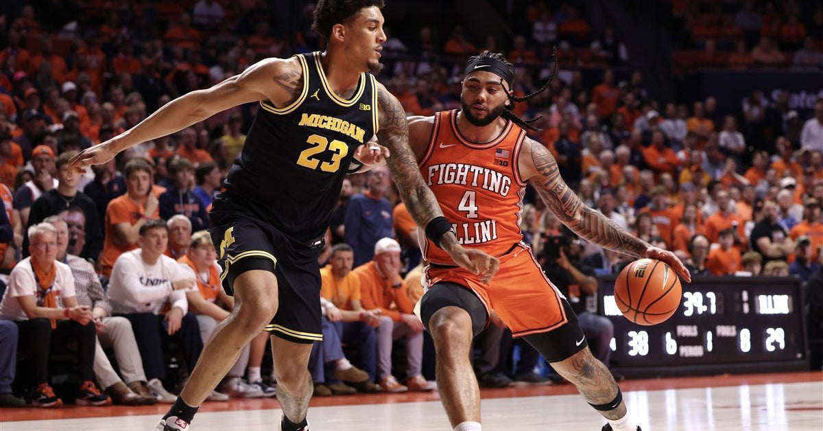 Quick hits: No. 10 Illinois overwhelmed by No. 3 Michigan in 84-70 home loss