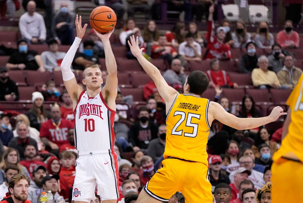 Sights And Sounds Buckeyes Hot Shooting Proves Too Much For Towson
