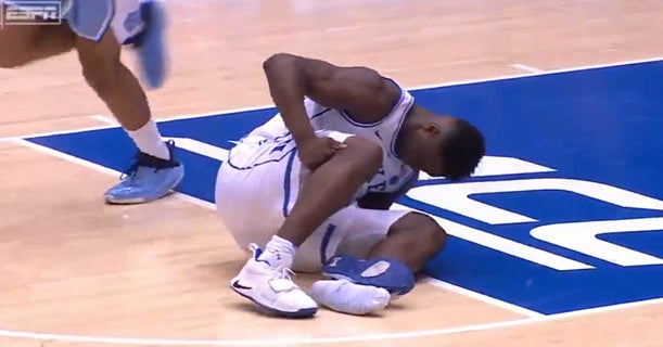 Nike taking major heat over Zion Williamson injury