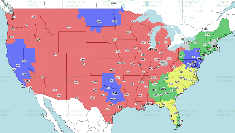 Eagles vs. 49ers: Coverage map, how to watch