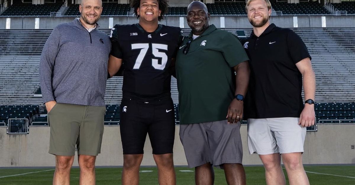 Michigan State Strengthens Position With Four-Star OT Caleb Johnson Following Official Visit