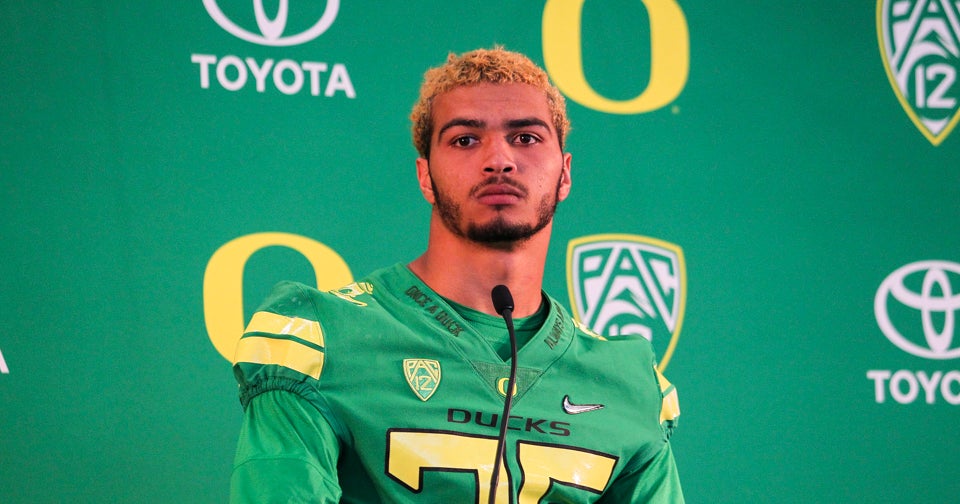 Oregon Football Players Discuss Strength Program At Media Day