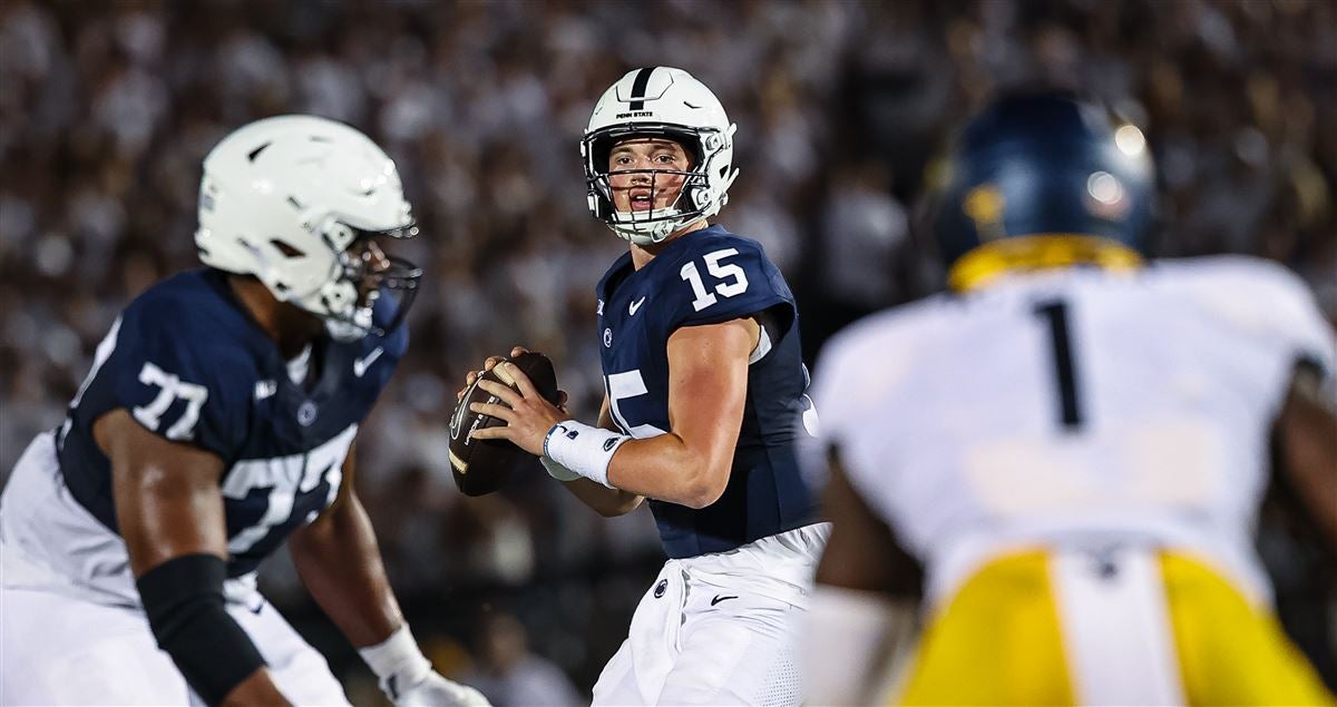 Drew Allar impresses as No. 7 Penn State knocks off West Virginia, 38-15