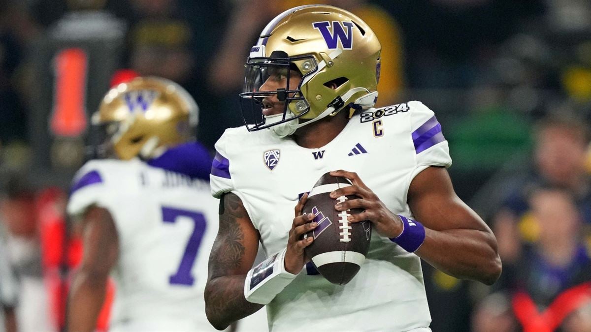 Washington QB Michael Penix Jr. Played With Rib Injury Throughout ...