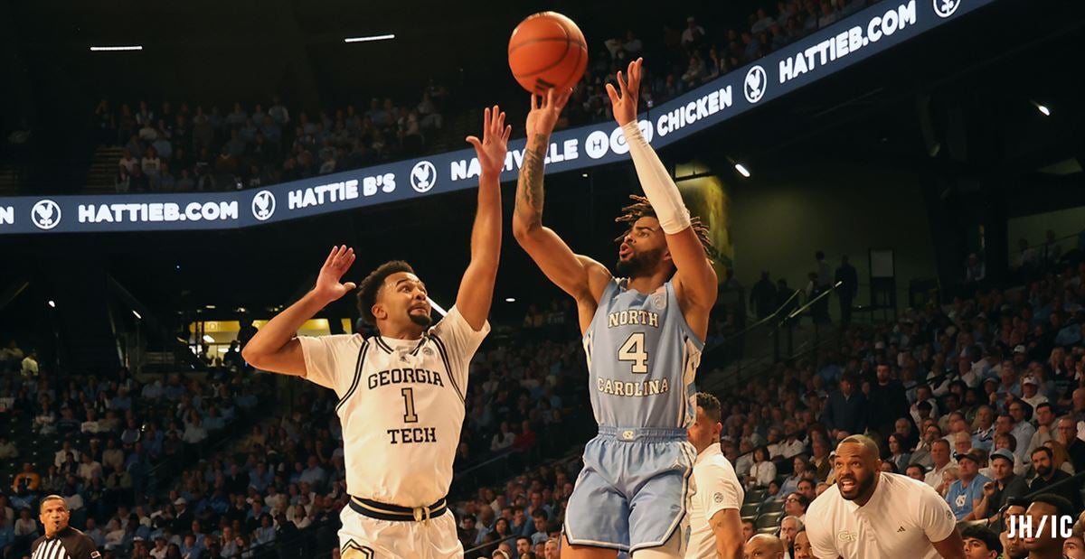 Yellow Jackets Sting UNC Basketball With First ACC Loss