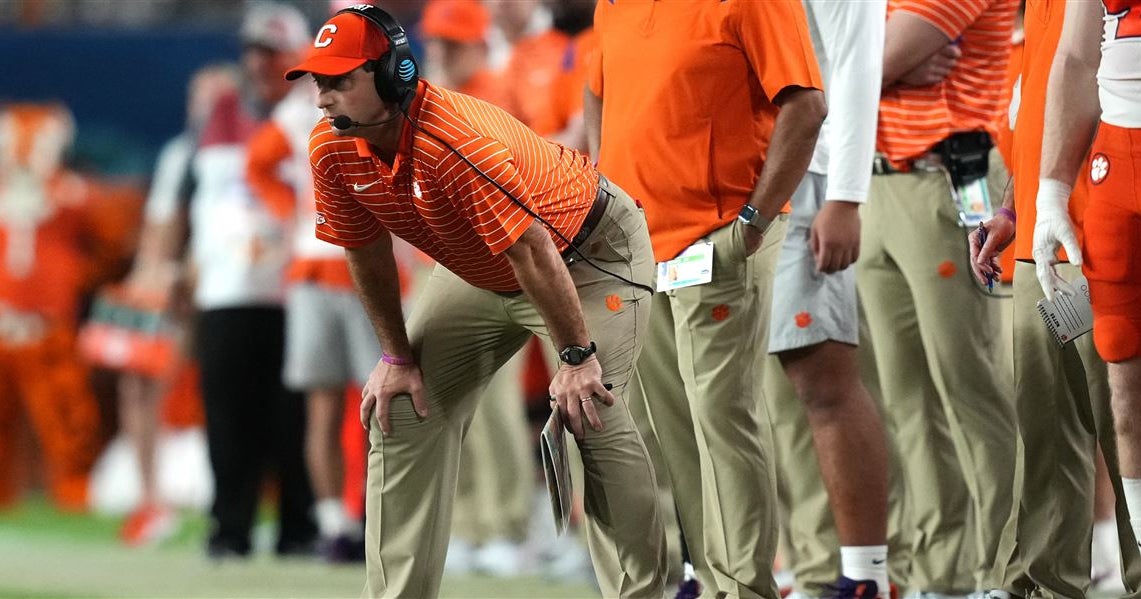 Clemson football Dabo Swinney 'really disappointed' after Tigers