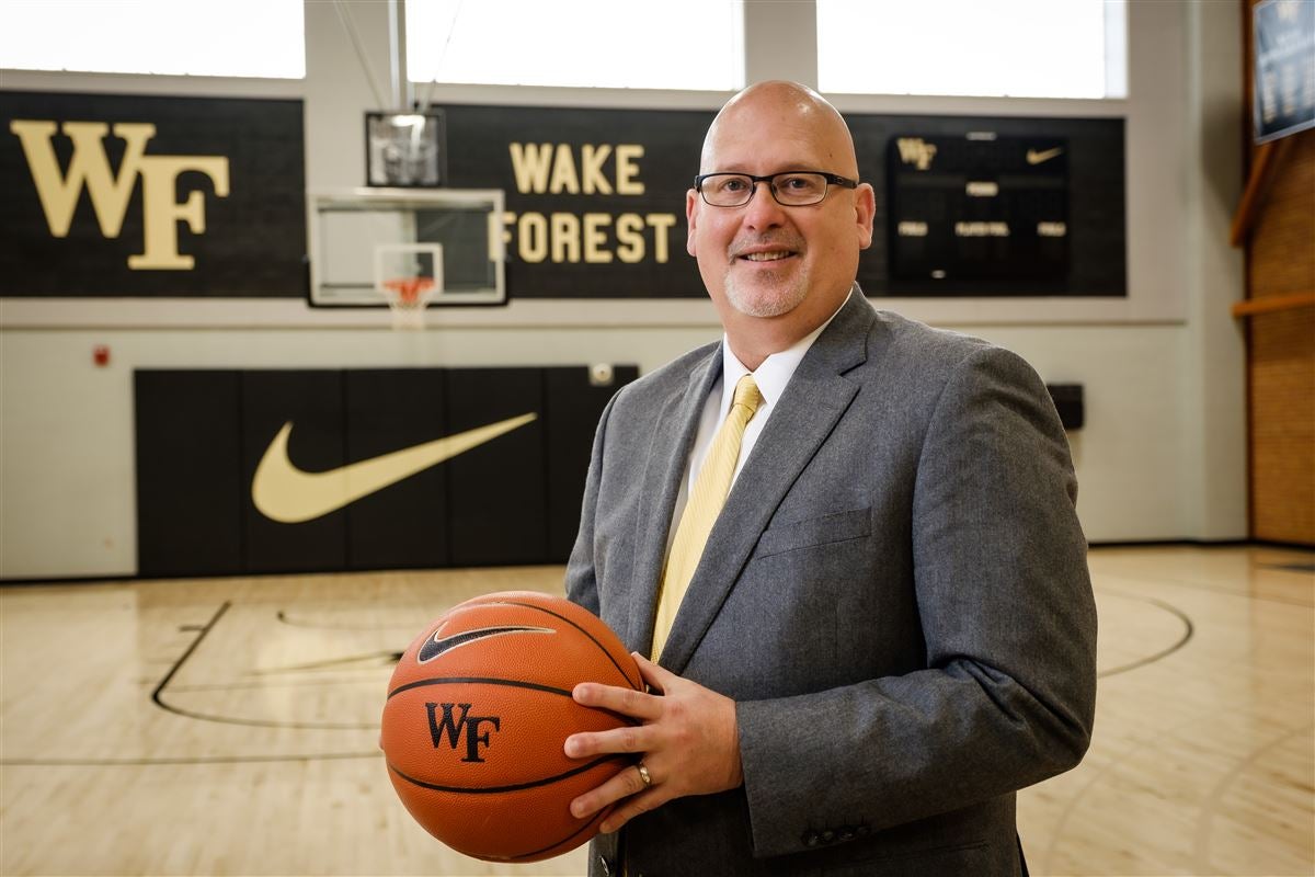 Wake Forest Basketball coach Steve Forbes first practice press ...