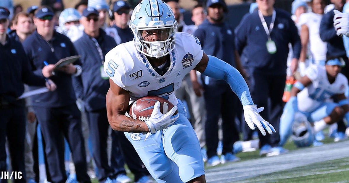 UNC receiver among nation's best at downfield catches