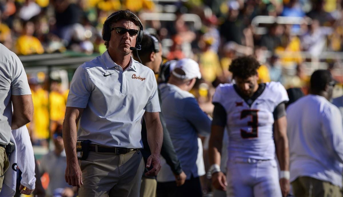 Everything Mike Gundy Said After Oklahoma State's 36-25 Win At Baylor