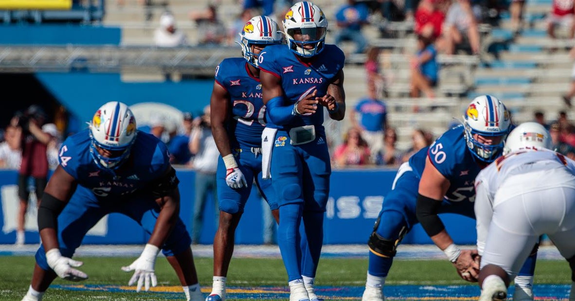 Projecting what Kansas' depth chart could look like on offense this fall