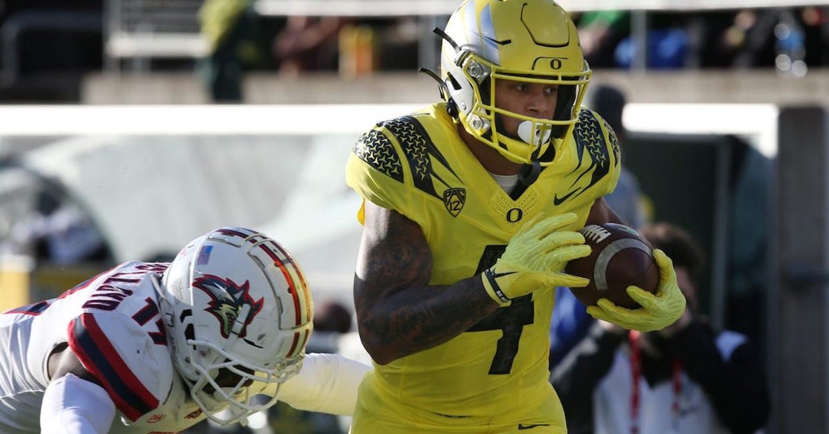 Oregon Football: Mycah Pittman sends farewell message after Mario Cristobal announces WR has left program