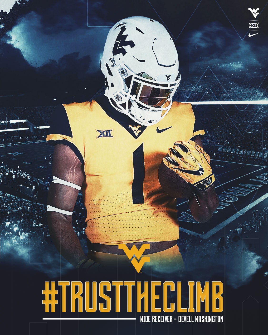 Ranking WVU Football's Best Recruiting Graphics