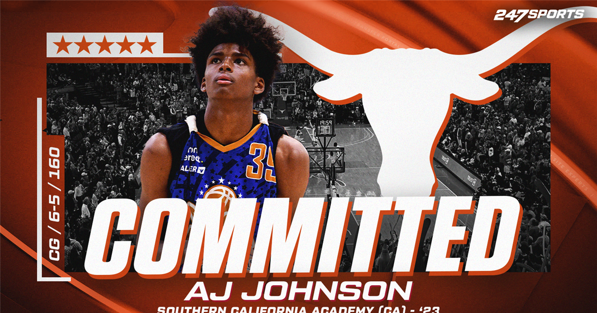 Five-Star Guard AJ Johnson Commits To Texas Longhorns Five-Star Guard AJ Johnson Commits To Texas Longhorns