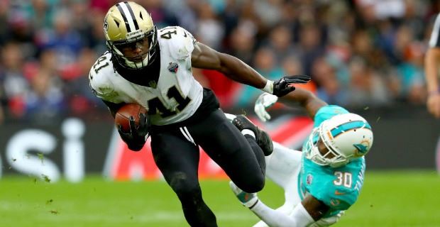 Alvin Kamara New Orleans Saints Nike Color Rush 2.0 Name