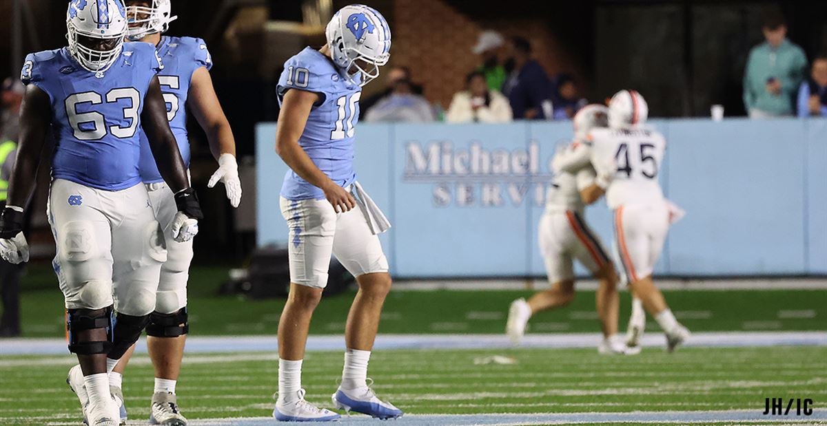 Uncharacteristic Play Dooms UNC Football In Upset Loss To Virginia