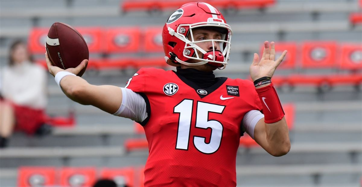 Predicting the winner of Georgia football QB battle between Carson Beck,  Brock Vandagriff, Gunner Stockton