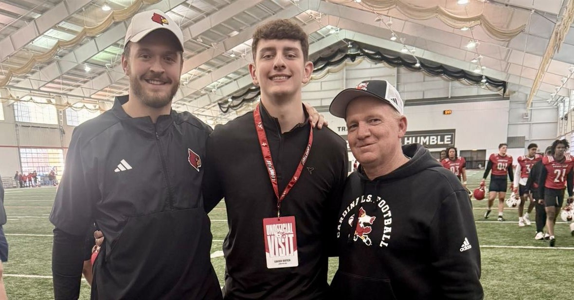 Ohio tight end Xavier Ratica enjoys another trip to Louisville