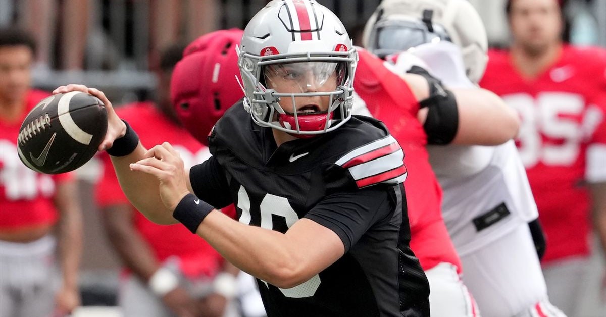 Julian Sayin becomes Ryan Day's third returning starting QB — and he's not wasting the opportunity
