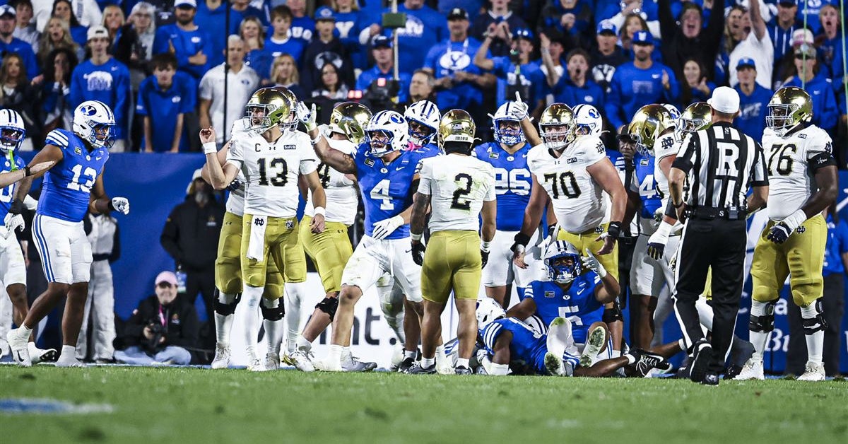 BYU makes a statement so loud that the rest of the country can't ignore it while beating #2 Notre Dame