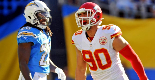 Chiefs Frustrate The Chargers On L.T. Day